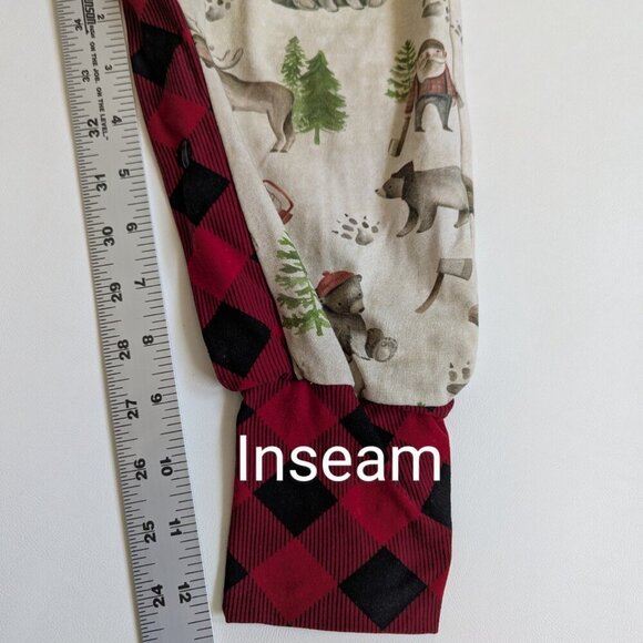 Grow With Me Style Toddler Boy Romper Playsuit Age 1-3 Years Lumber Jack Print - Picture 7 of 10